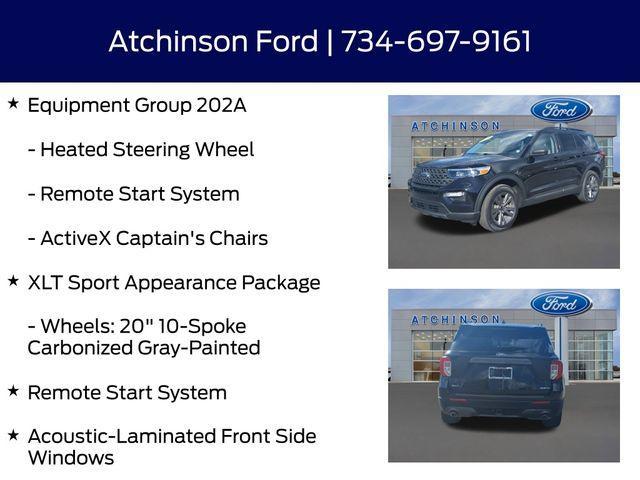 used 2021 Ford Explorer car, priced at $25,500