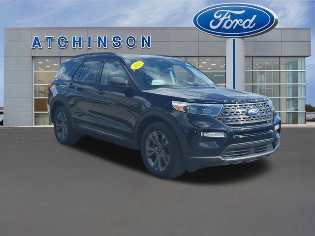 used 2021 Ford Explorer car, priced at $25,500