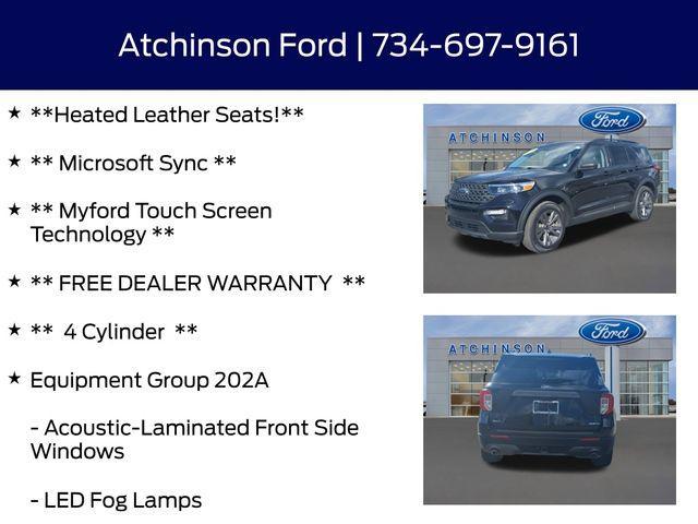 used 2021 Ford Explorer car, priced at $25,500