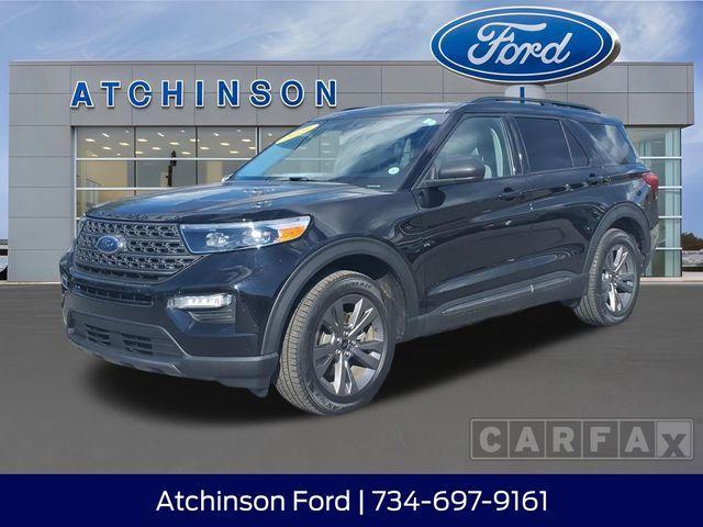 used 2021 Ford Explorer car, priced at $25,500