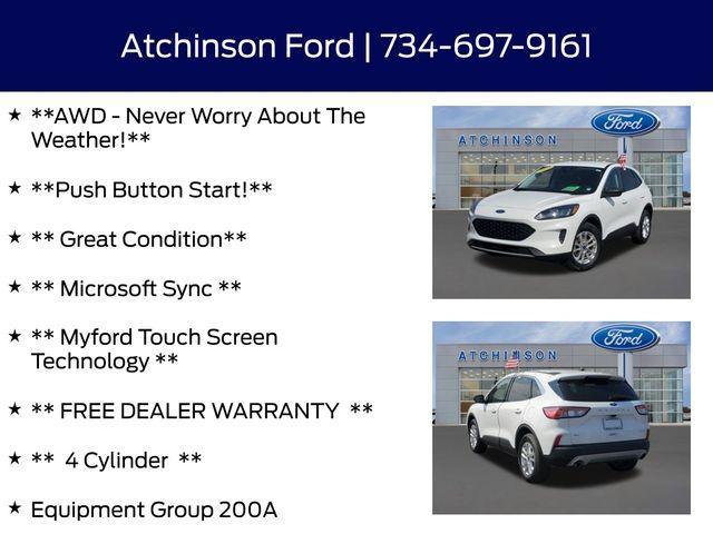 used 2022 Ford Escape car, priced at $22,000