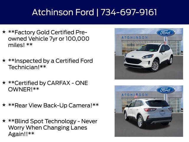used 2022 Ford Escape car, priced at $22,000