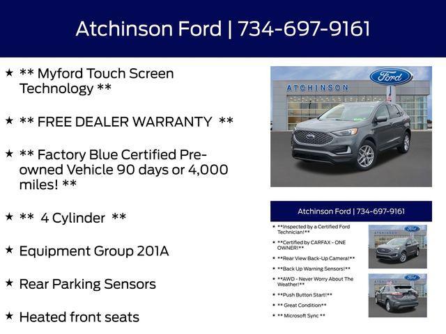 used 2023 Ford Edge car, priced at $27,500