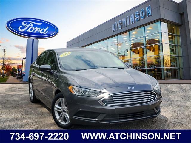 used 2018 Ford Fusion car, priced at $12,500