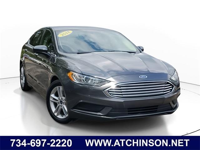 used 2018 Ford Fusion car, priced at $12,500