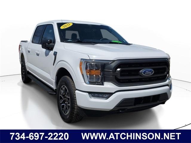 used 2021 Ford F-150 car, priced at $37,500