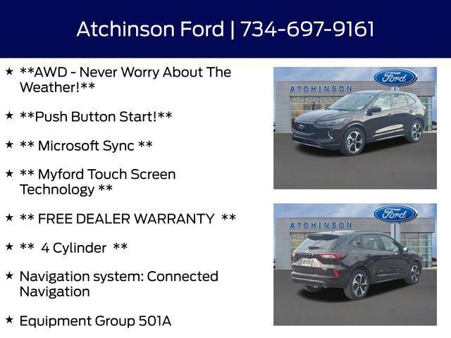 used 2023 Ford Escape car, priced at $27,500