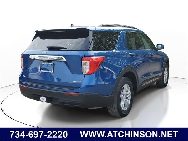 used 2022 Ford Explorer car, priced at $29,500