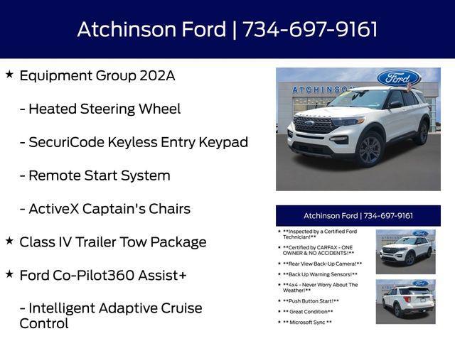 used 2022 Ford Explorer car, priced at $25,000