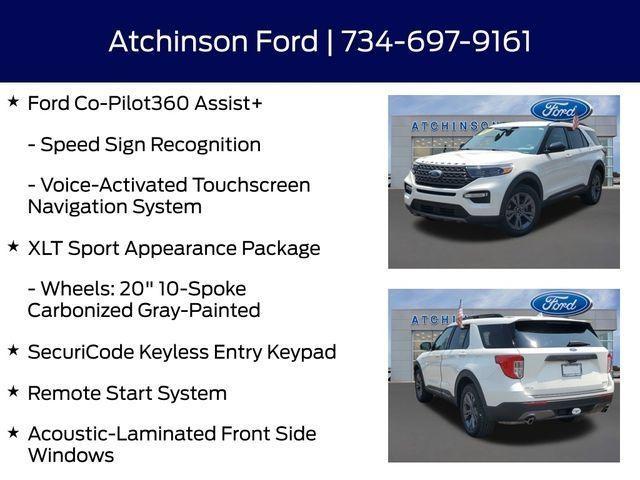 used 2022 Ford Explorer car, priced at $25,000