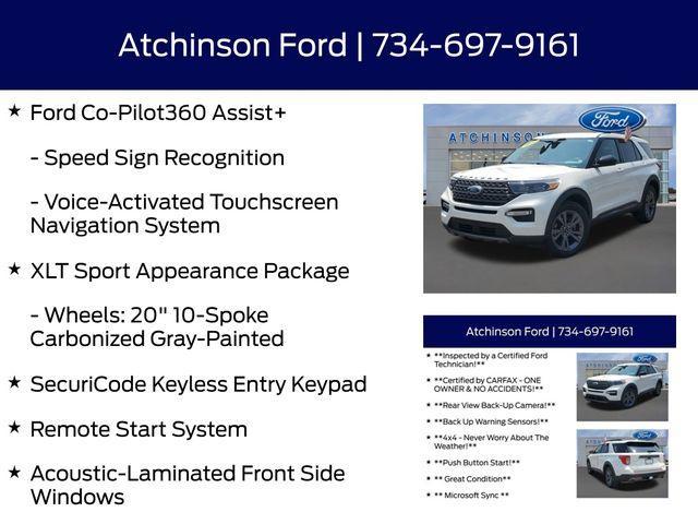 used 2022 Ford Explorer car, priced at $25,000