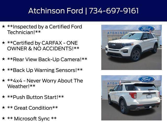 used 2022 Ford Explorer car, priced at $25,000