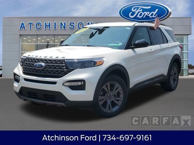 used 2022 Ford Explorer car, priced at $25,000
