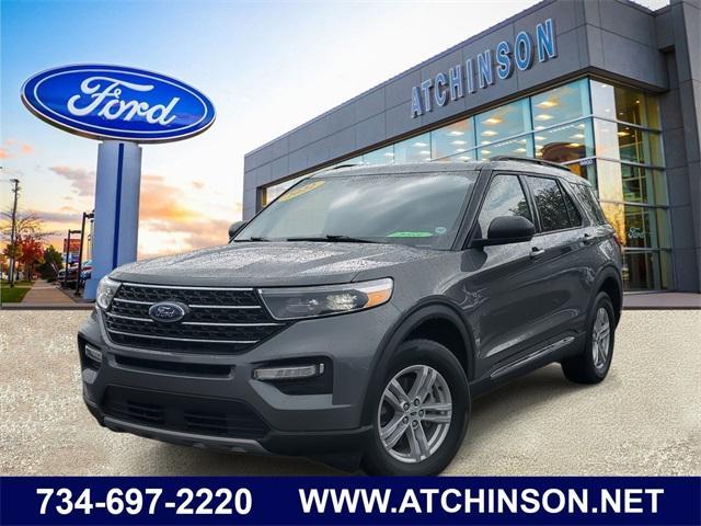 used 2022 Ford Explorer car, priced at $32,500