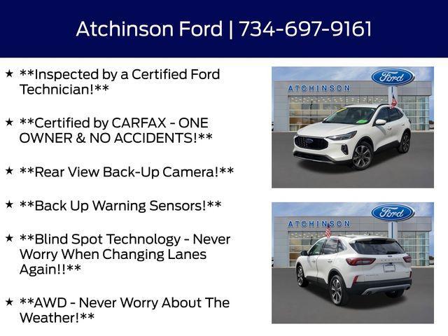 used 2023 Ford Escape car, priced at $28,500