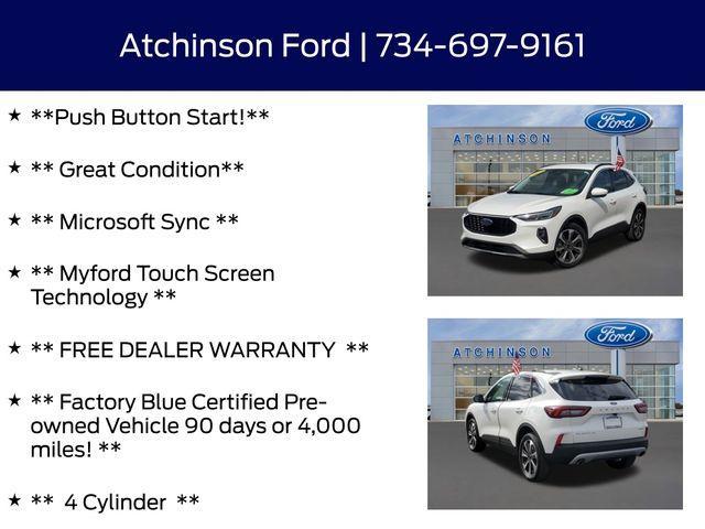 used 2023 Ford Escape car, priced at $28,500