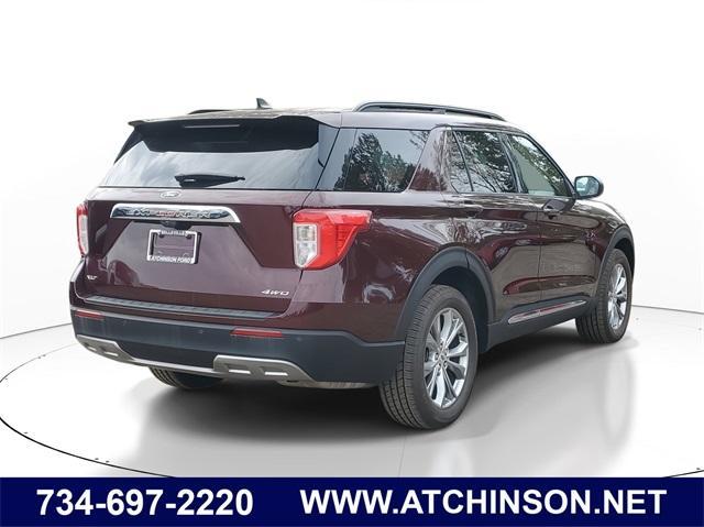 used 2022 Ford Explorer car, priced at $31,500