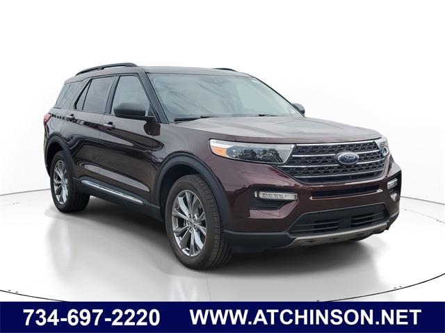 used 2022 Ford Explorer car, priced at $31,500