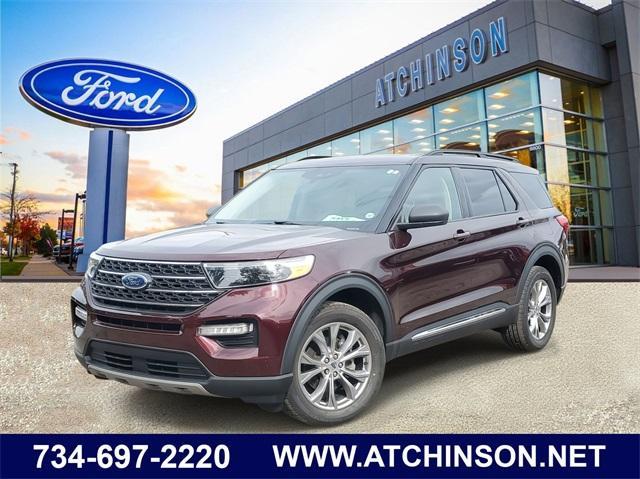 used 2022 Ford Explorer car, priced at $31,500