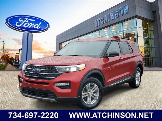 used 2022 Ford Explorer car, priced at $32,500