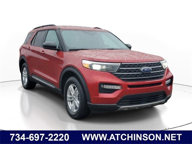 used 2022 Ford Explorer car, priced at $32,500