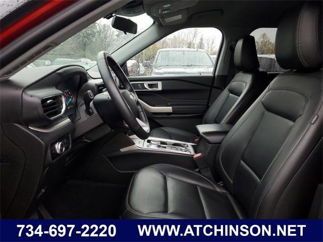 used 2022 Ford Explorer car, priced at $32,500