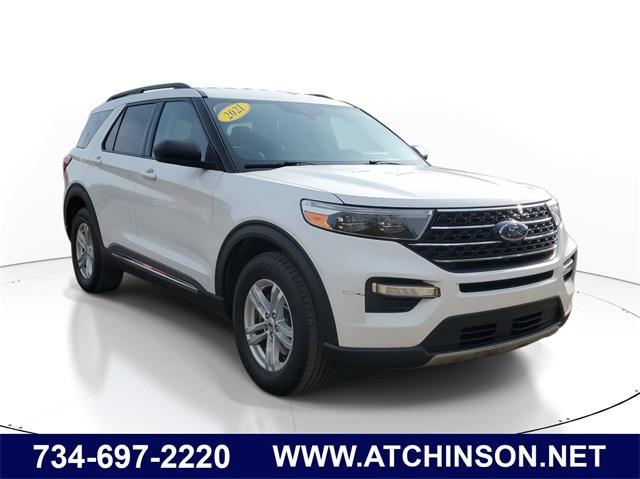 used 2021 Ford Explorer car, priced at $21,500