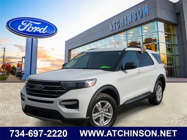 used 2021 Ford Explorer car, priced at $21,500