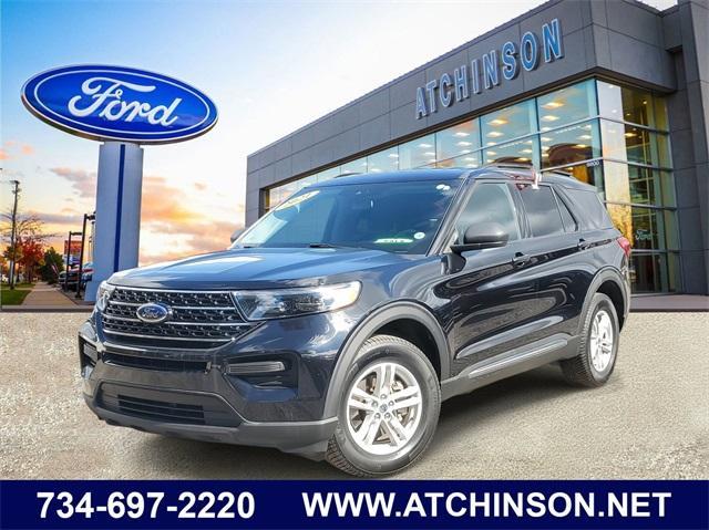 used 2021 Ford Explorer car, priced at $26,500