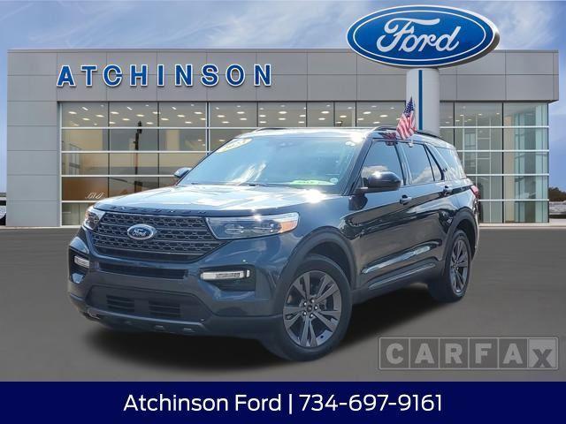 used 2023 Ford Explorer car, priced at $33,500