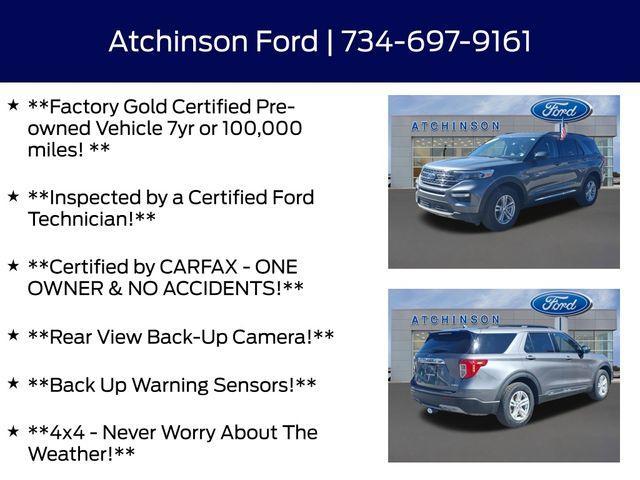 used 2022 Ford Explorer car, priced at $28,807