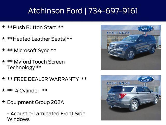 used 2022 Ford Explorer car, priced at $28,807