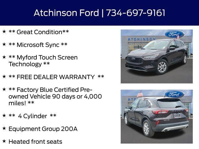 used 2023 Ford Escape car, priced at $23,000