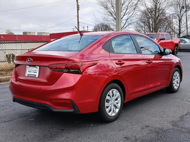 used 2021 Hyundai Accent car, priced at $15,424