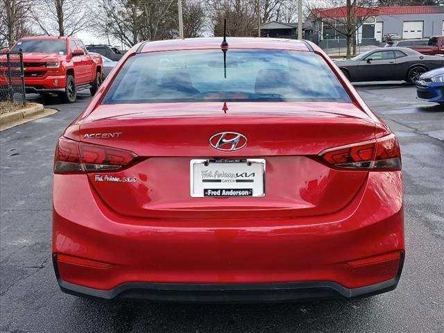 used 2021 Hyundai Accent car, priced at $15,424