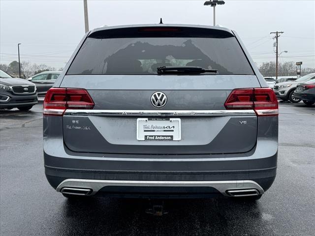 used 2018 Volkswagen Atlas car, priced at $13,995