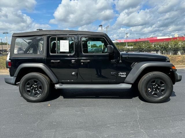 used 2020 Jeep Wrangler Unlimited car, priced at $26,499