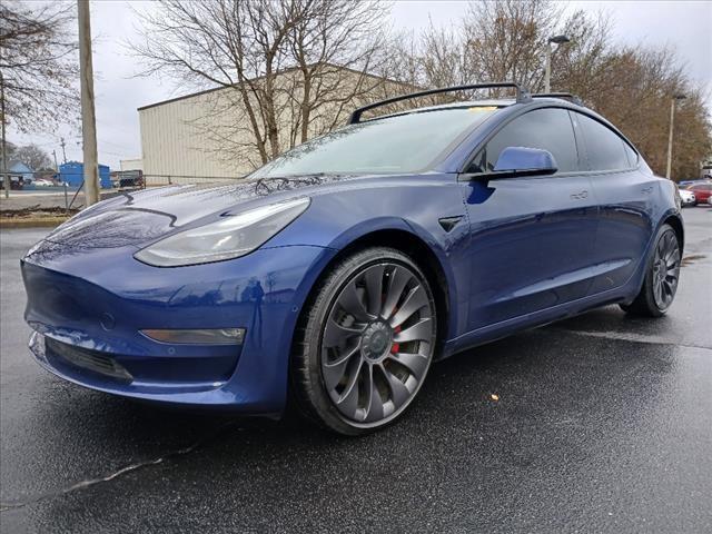 used 2022 Tesla Model 3 car, priced at $29,495