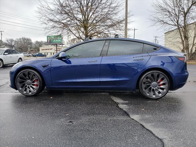 used 2022 Tesla Model 3 car, priced at $29,495