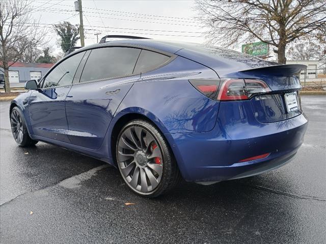 used 2022 Tesla Model 3 car, priced at $29,495