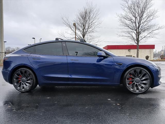 used 2022 Tesla Model 3 car, priced at $29,495