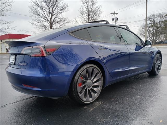 used 2022 Tesla Model 3 car, priced at $29,495