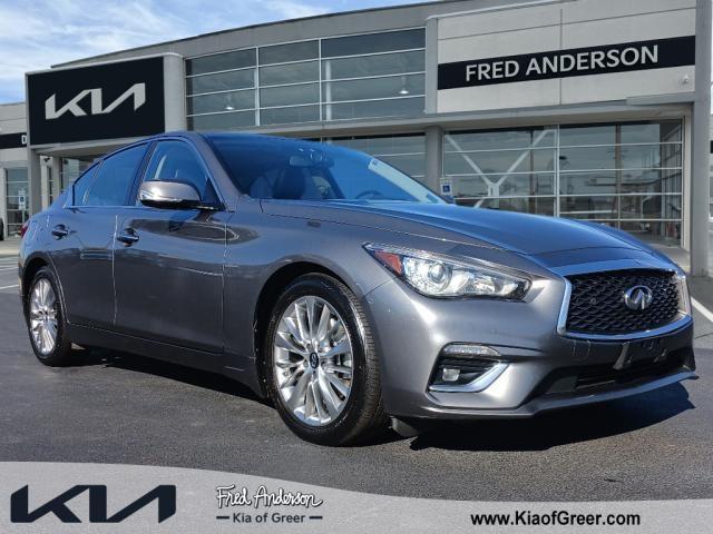 used 2021 INFINITI Q50 car, priced at $23,430