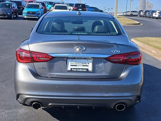 used 2021 INFINITI Q50 car, priced at $22,968