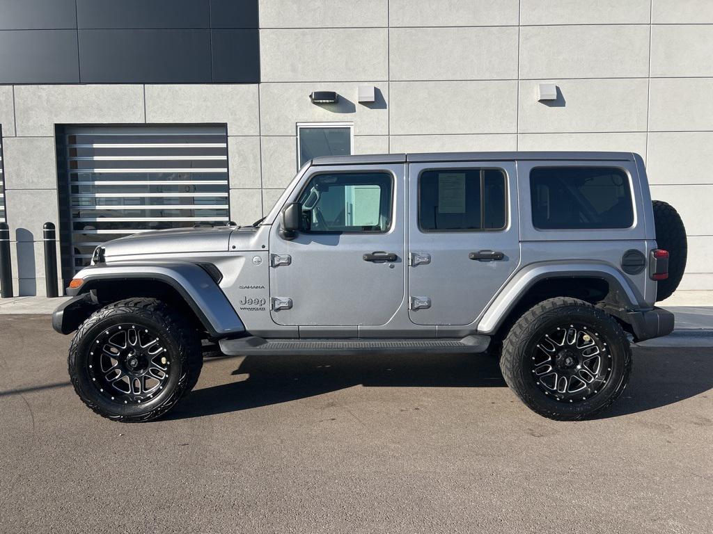 used 2018 Jeep Wrangler Unlimited car, priced at $20,889