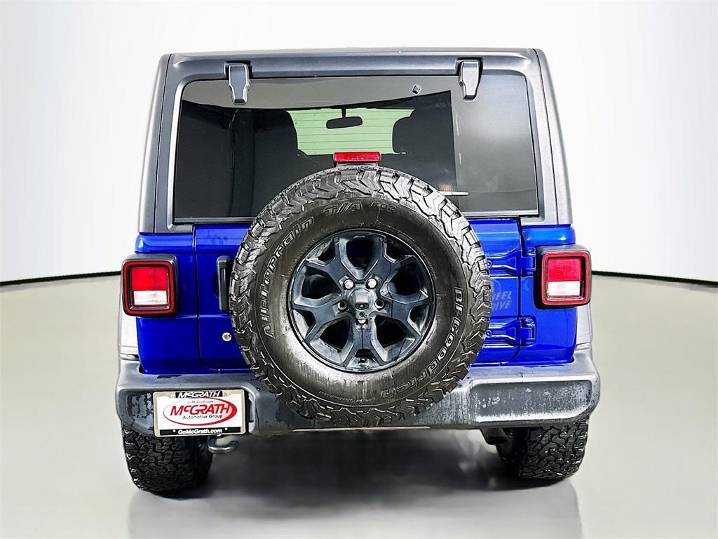 used 2020 Jeep Wrangler Unlimited car, priced at $19,500