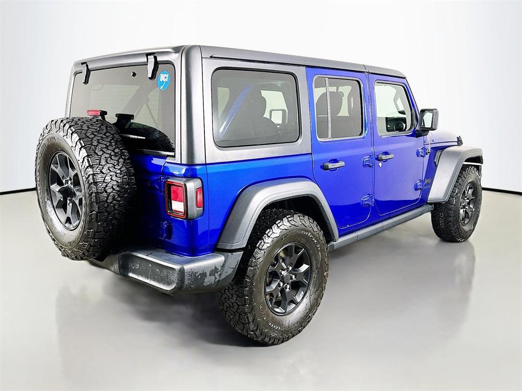 used 2020 Jeep Wrangler Unlimited car, priced at $19,500