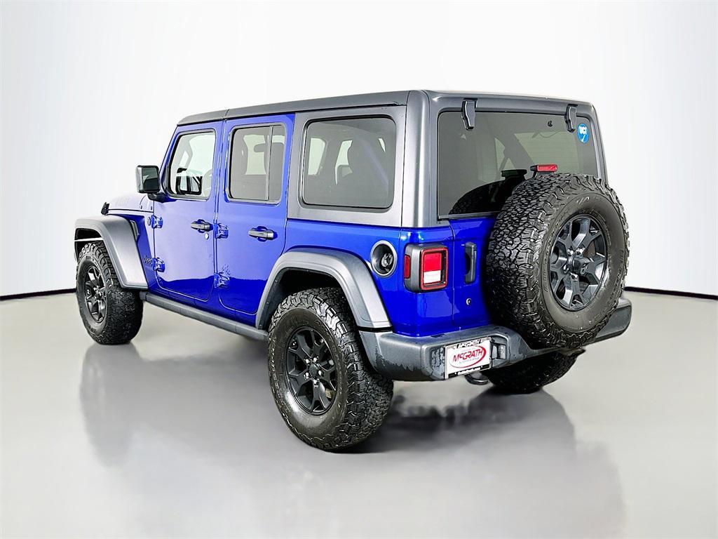 used 2020 Jeep Wrangler Unlimited car, priced at $19,500