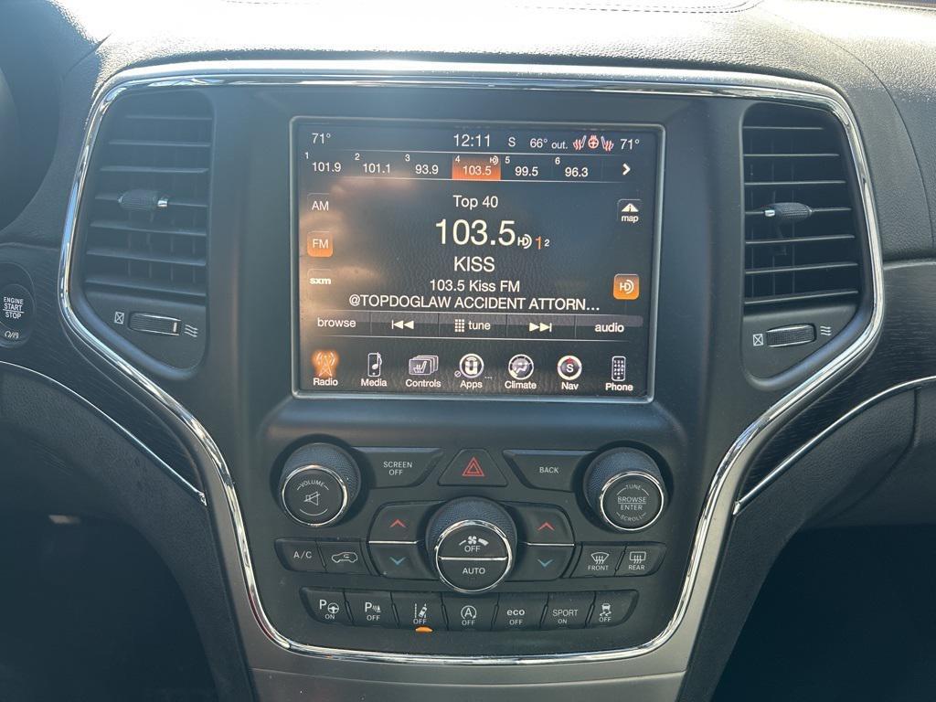 used 2017 Jeep Grand Cherokee car, priced at $19,199