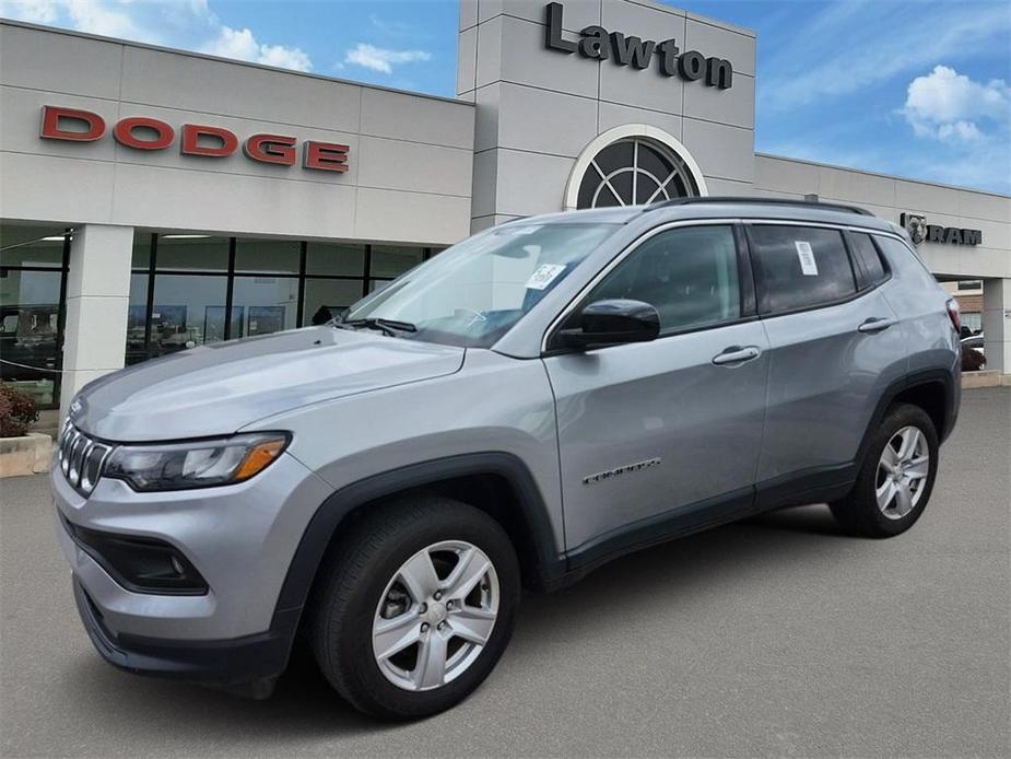 used 2022 Jeep Compass car, priced at $23,574